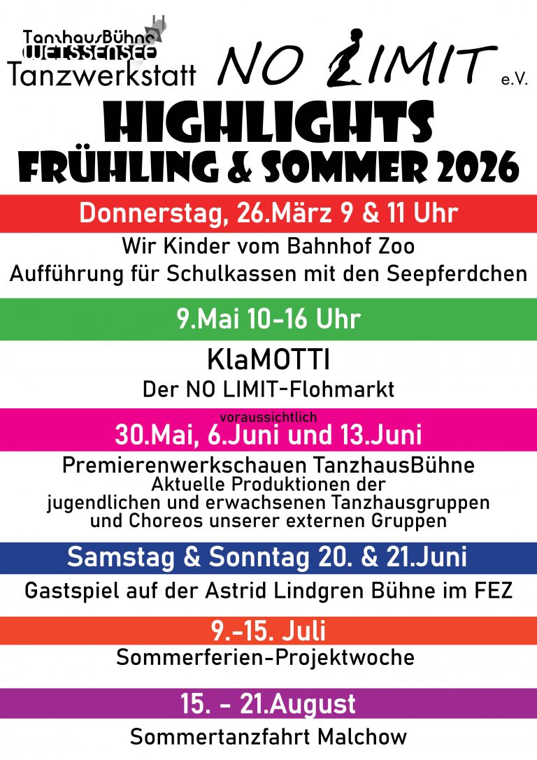 Frühling & Sommer 2026 \ Highlights