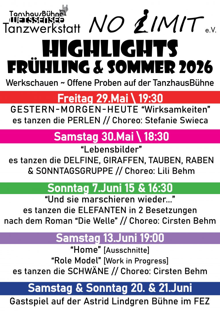 kommende HIGHLIGHTS